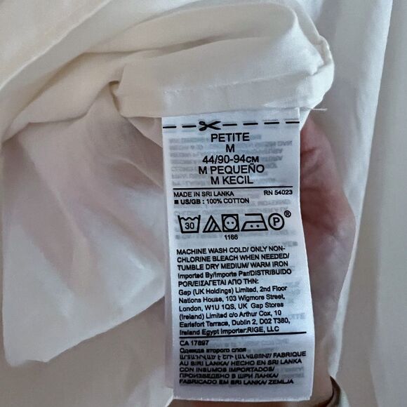 Banana Republic Ivory V-Neck Blouse - Picture 6 of 6